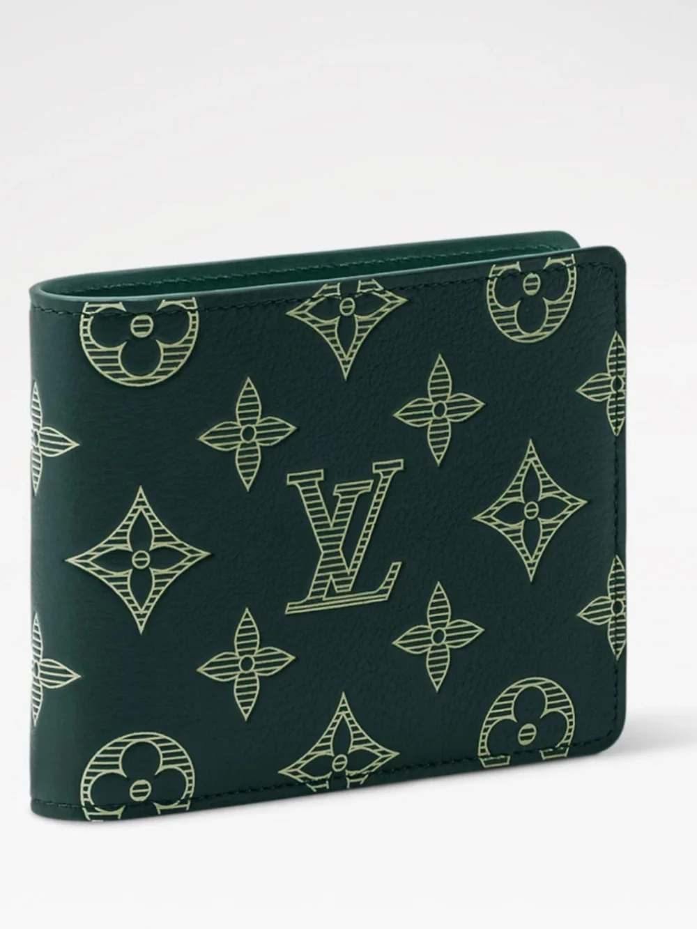 NEW RARE! Louis Vuitton LV Monogram Canvas Bi-Fold Wallet luxury card holder